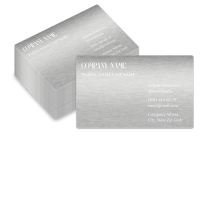 Metal Business Cards